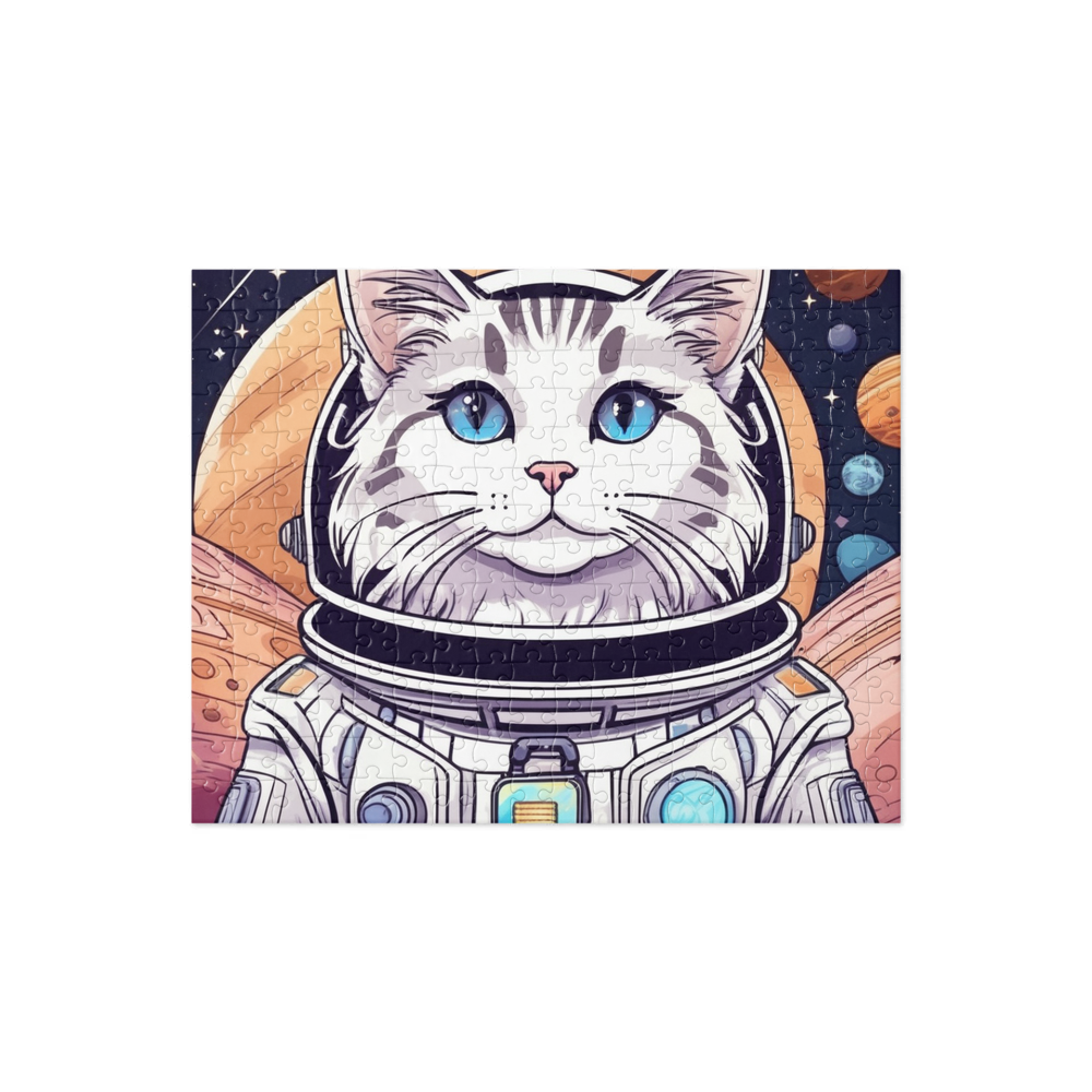 PugMug Custom Tabby Ragdoll Cat Jigsaw Puzzle