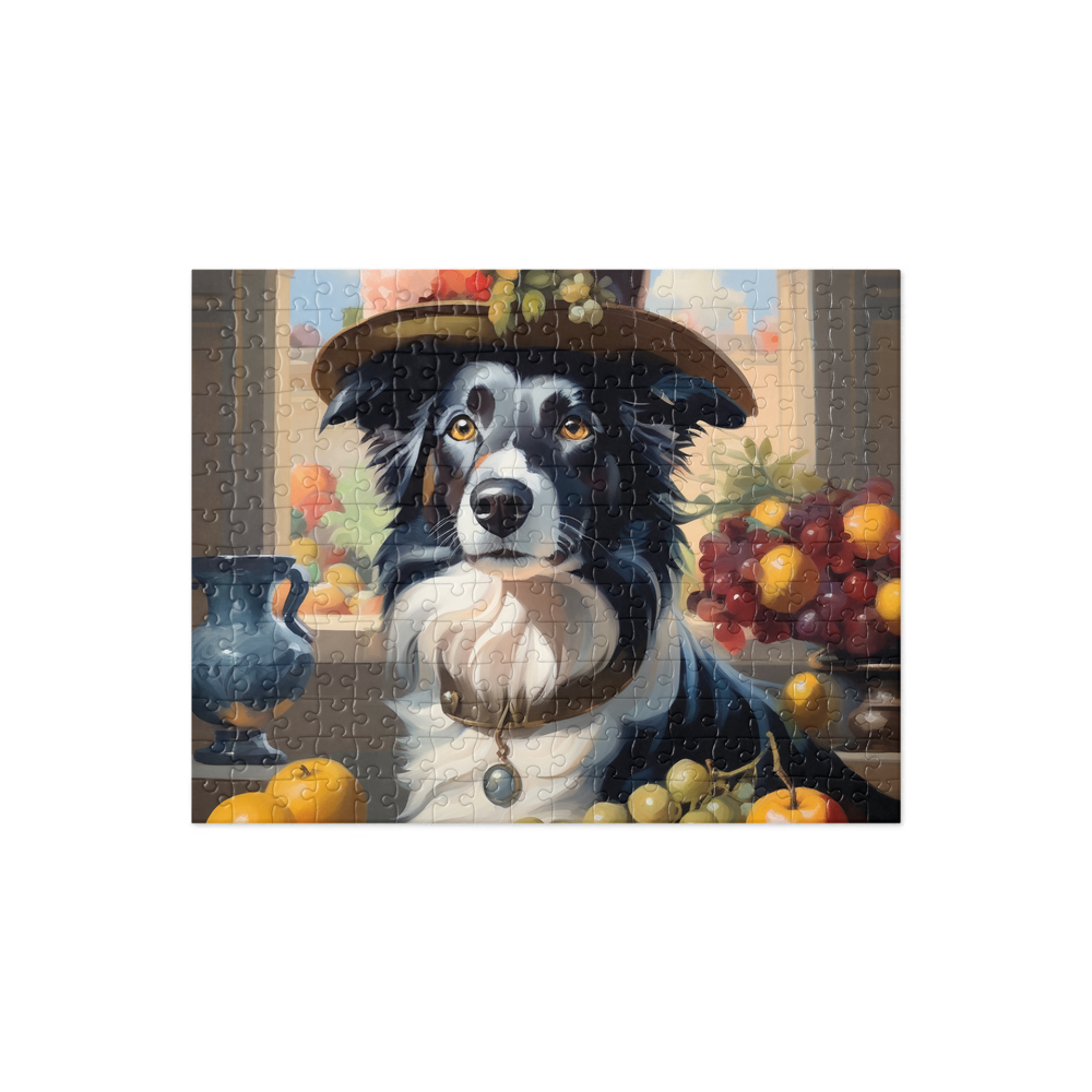 PugMug Custom Border Collie Jigsaw Puzzle