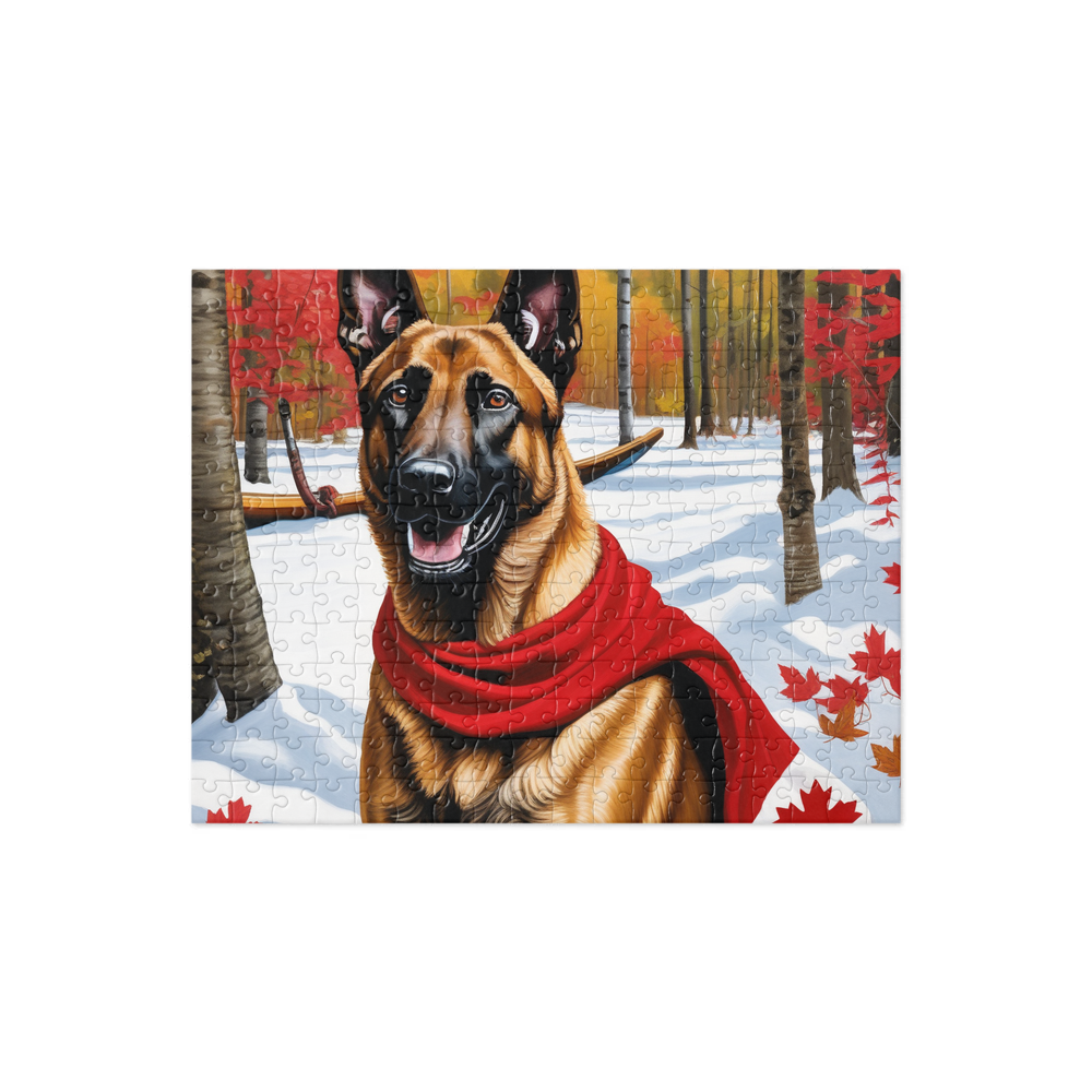 PugMug Custom Belgian Malinois Jigsaw Puzzle