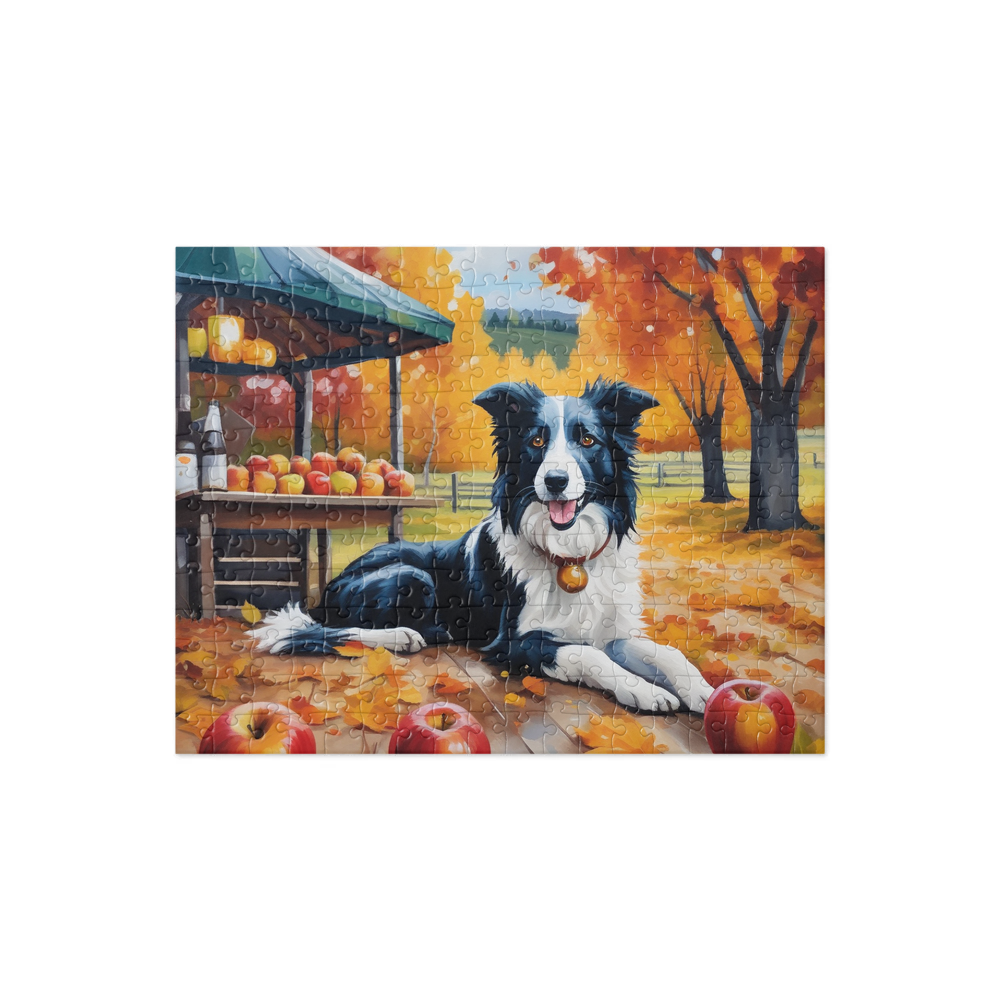PugMug Custom Border Collie Jigsaw Puzzle