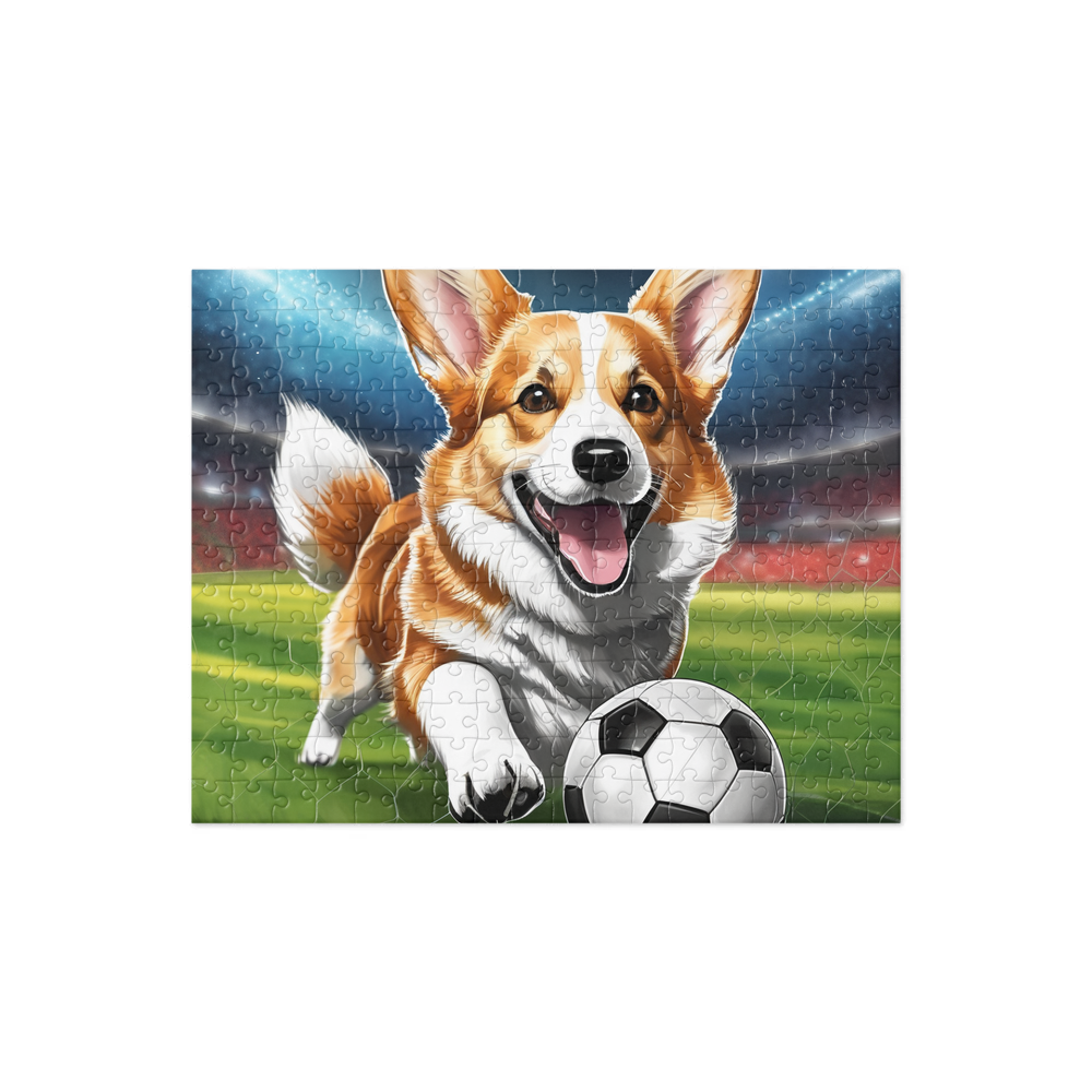 PugMug Custom Pembroke Welsh Corgi Jigsaw Puzzle
