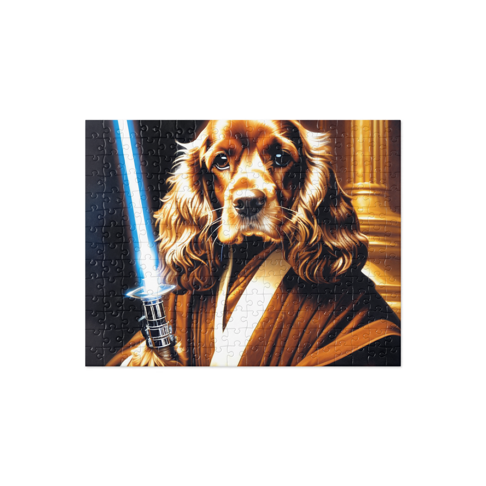 PugMug Custom English Cocker Spaniel Jigsaw Puzzle