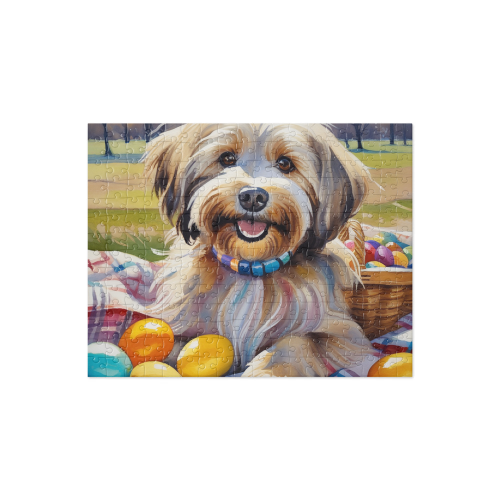 PugMug Custom Tan Havanese Dog Jigsaw Puzzle