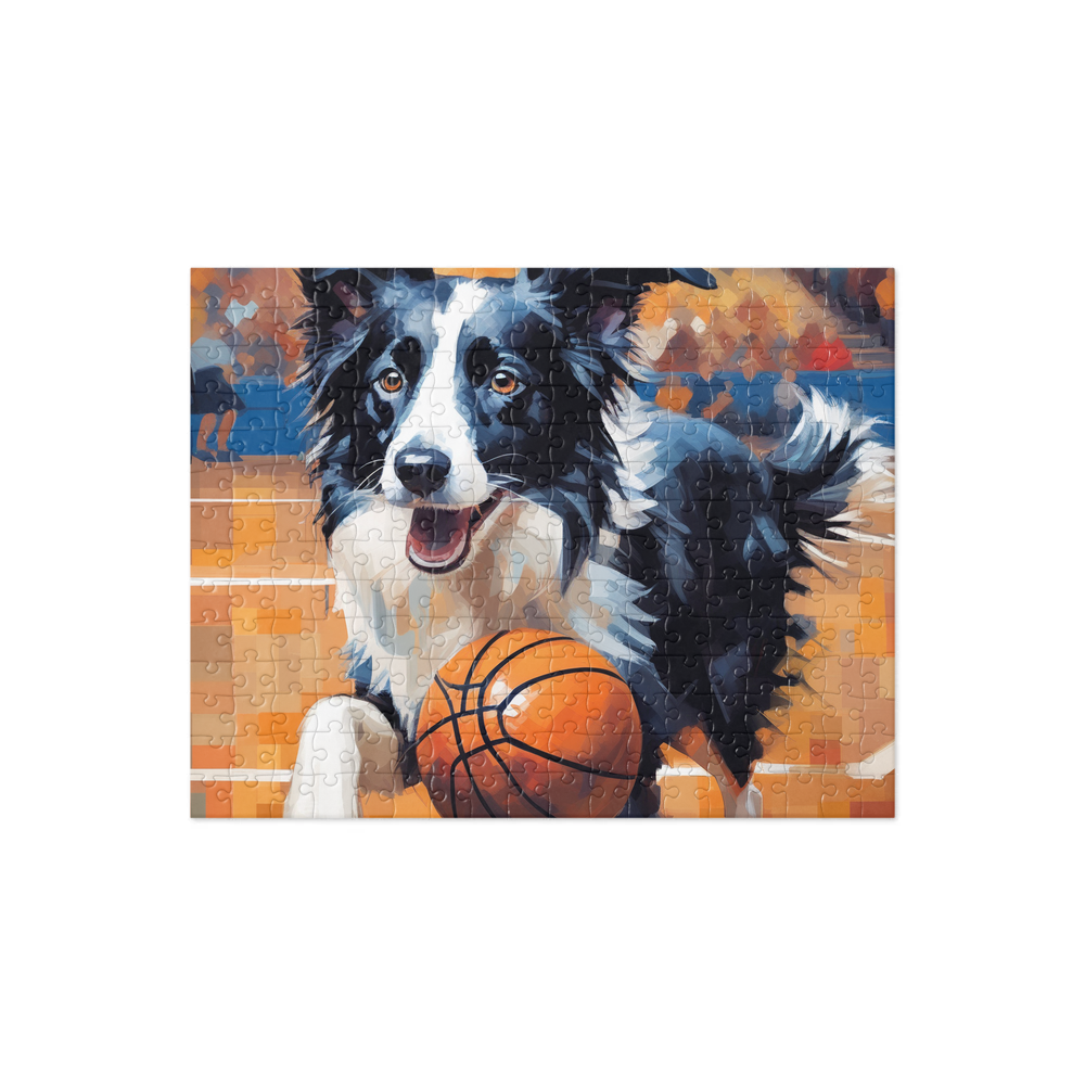 PugMug Custom Border Collie Jigsaw Puzzle