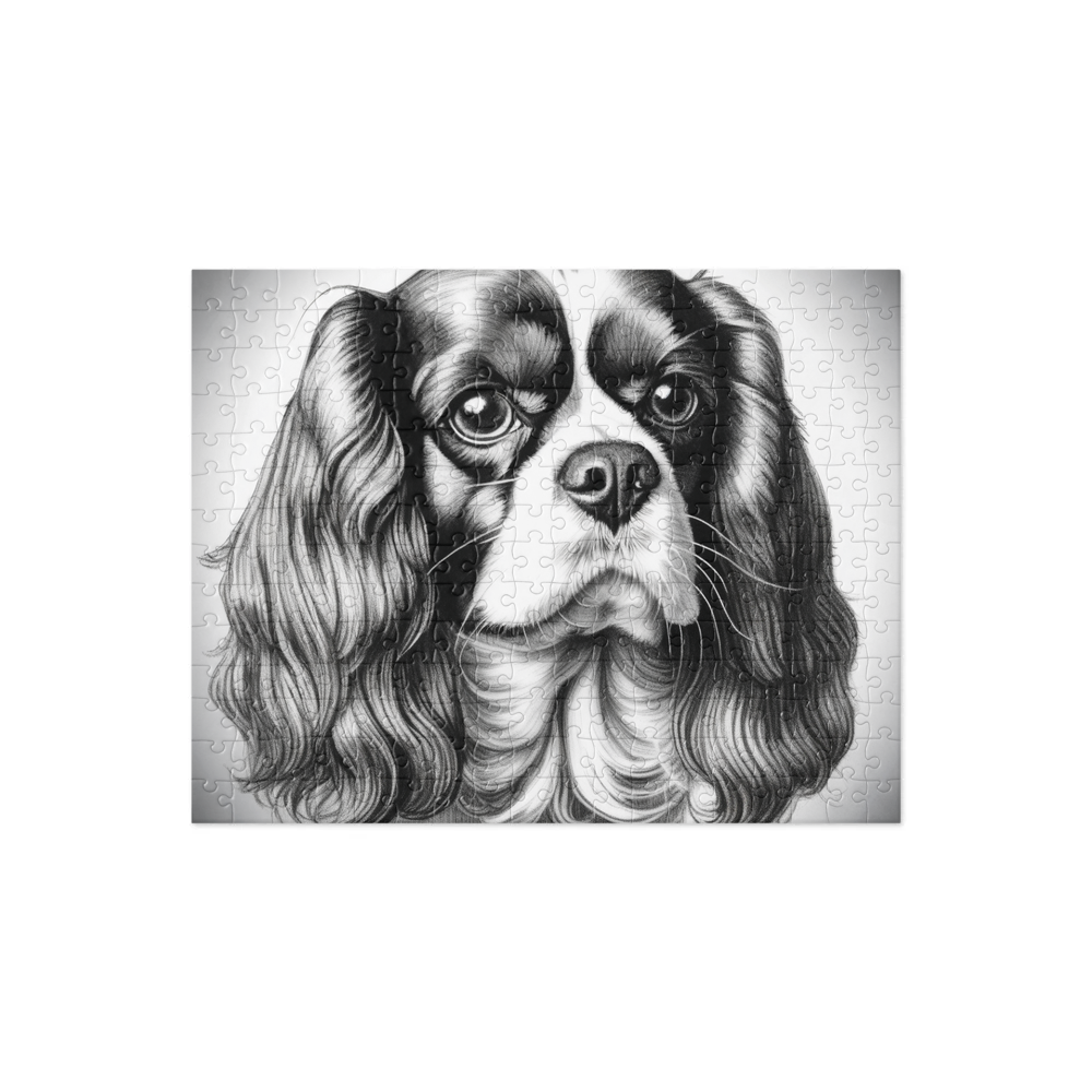 PugMug Custom Cavalier King Charles Spaniel Jigsaw Puzzle