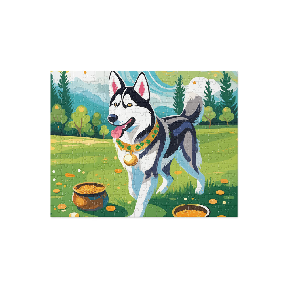PugMug Custom Siberian Husky Jigsaw Puzzle