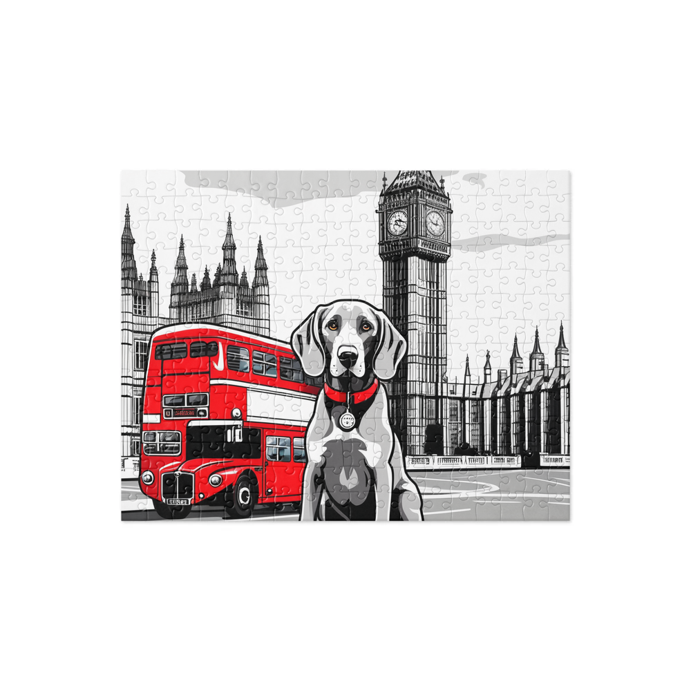 PugMug Custom Weimaraner Jigsaw Puzzle