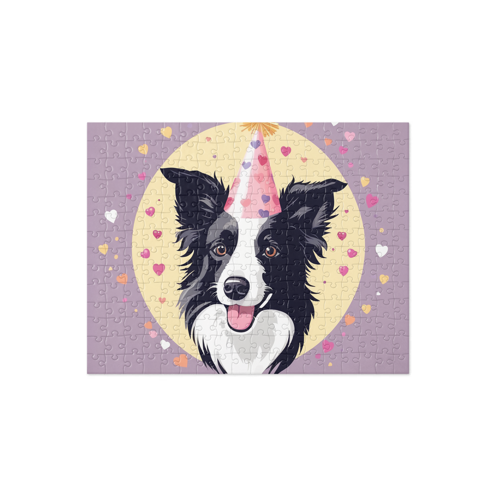 PugMug Custom Border Collie Jigsaw Puzzle
