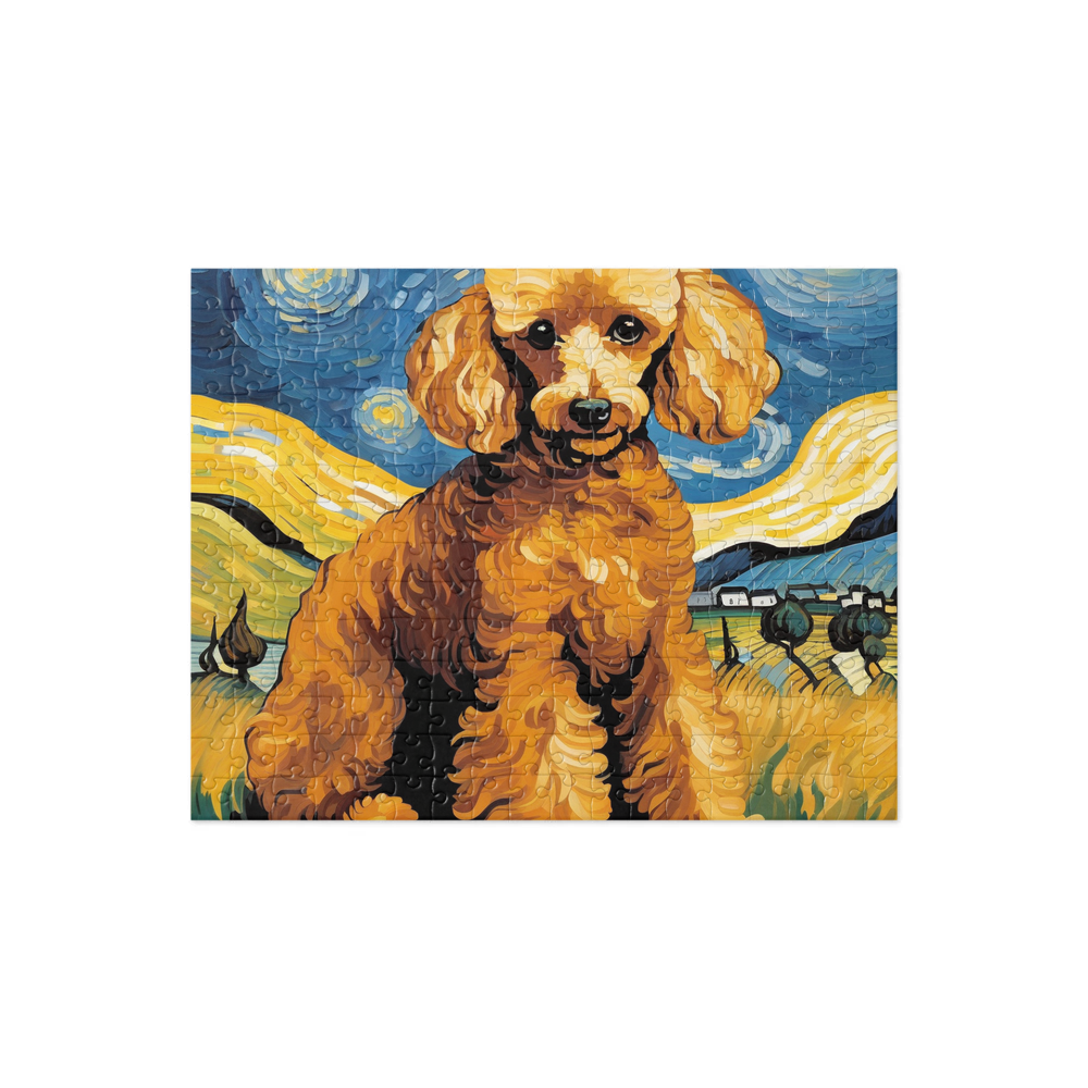 PugMug Custom Tan Poodle Jigsaw Puzzle