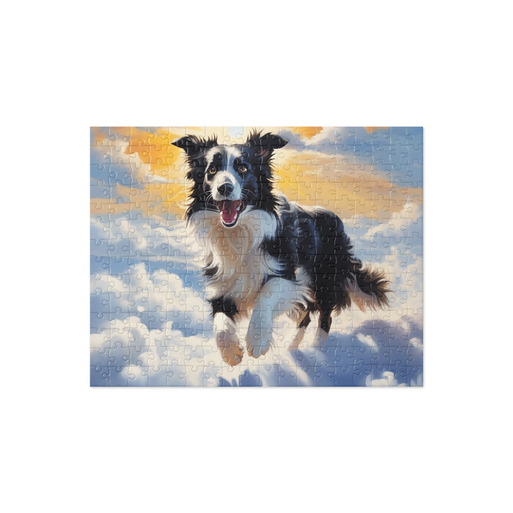 PugMug Custom Border Collie Jigsaw Puzzle