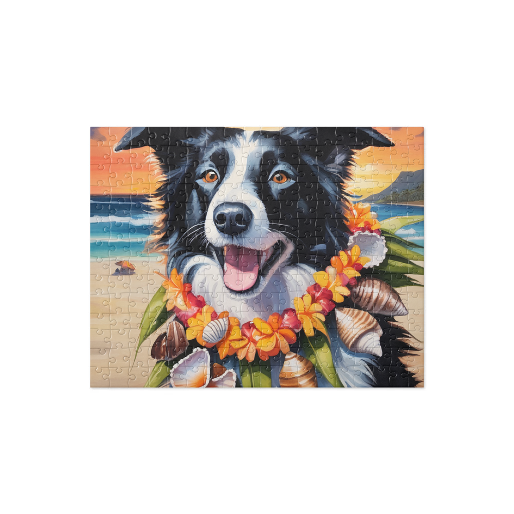 PugMug Custom Border Collie Jigsaw Puzzle