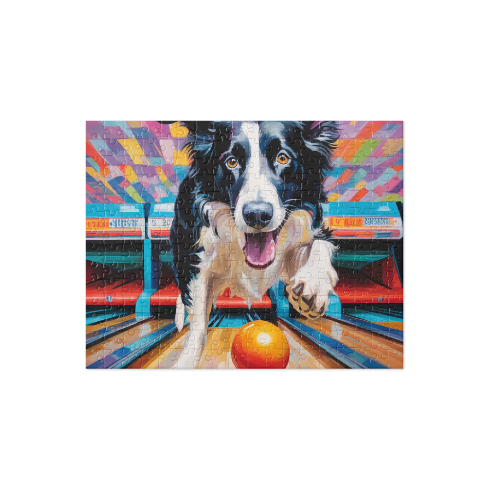 PugMug Custom Border Collie Jigsaw Puzzle