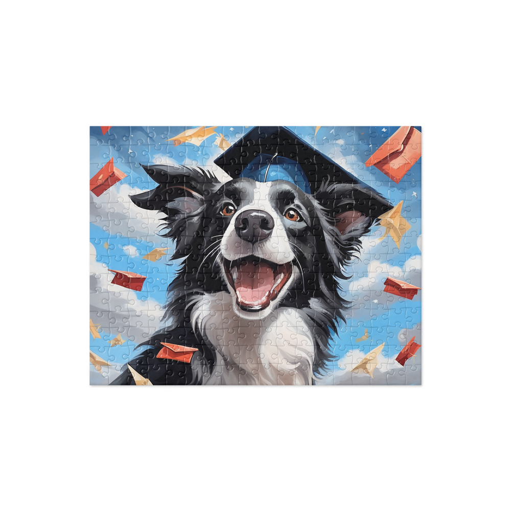 PugMug Custom Border Collie Jigsaw Puzzle
