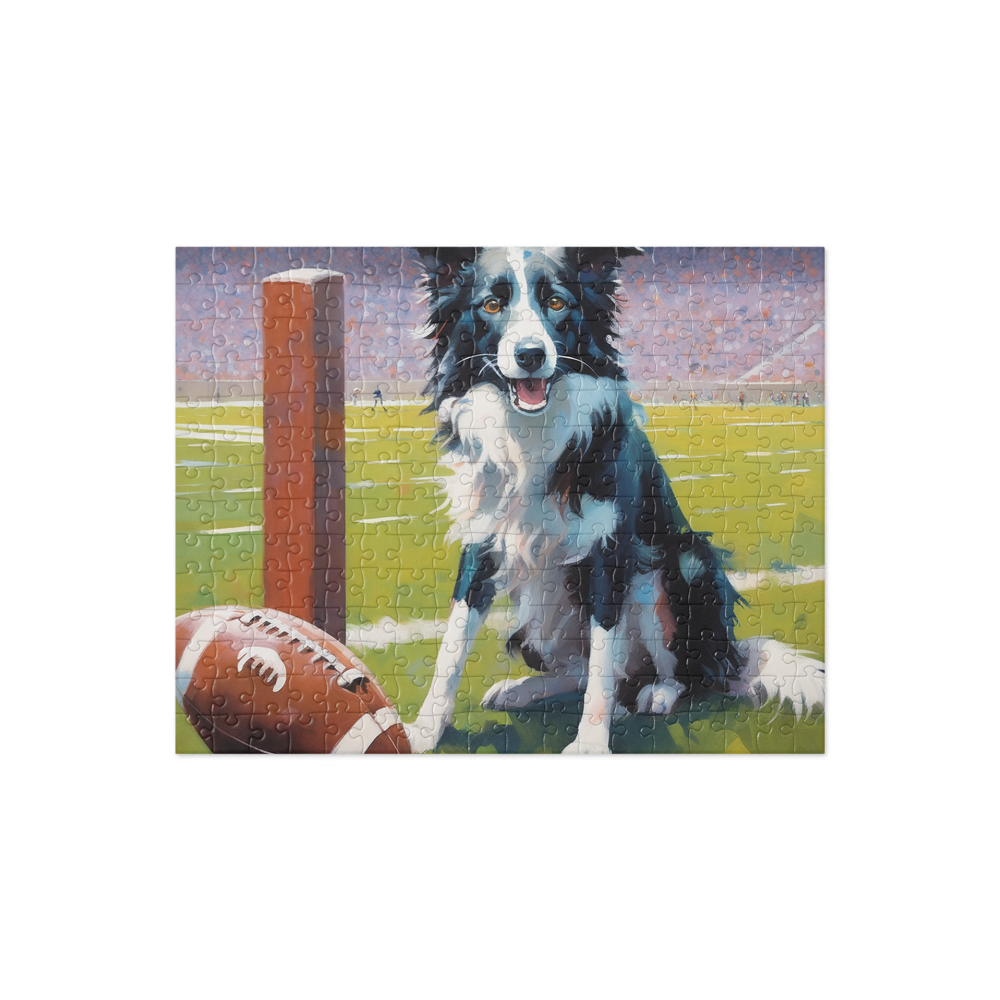 PugMug Custom Border Collie Jigsaw Puzzle