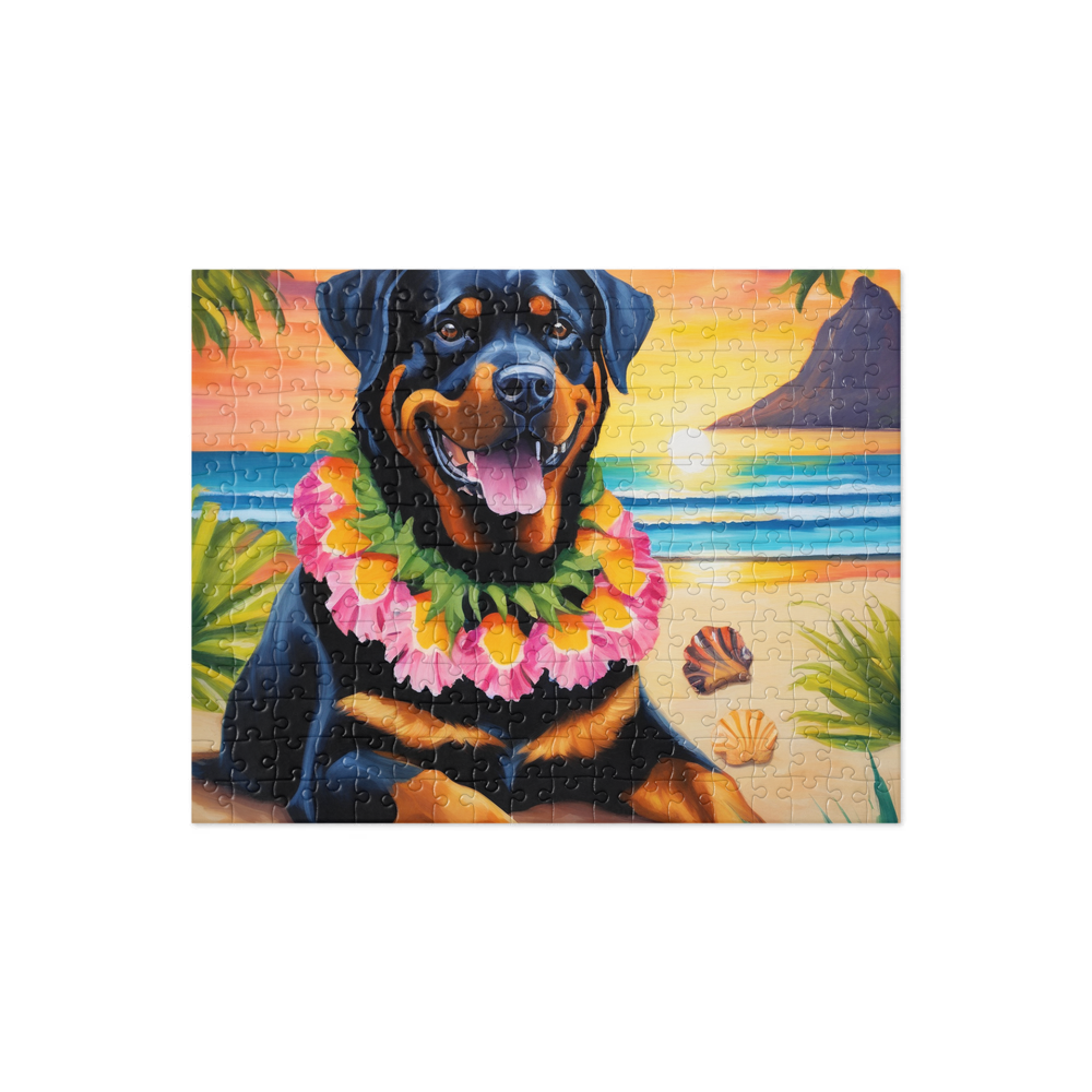 PugMug Custom Rottweiler Jigsaw Puzzle