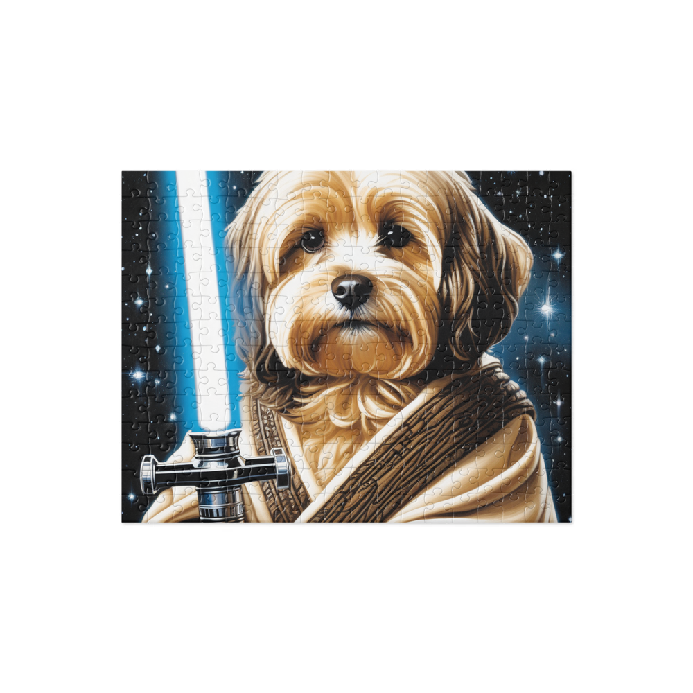 PugMug Custom Tan Havanese Dog Jigsaw Puzzle