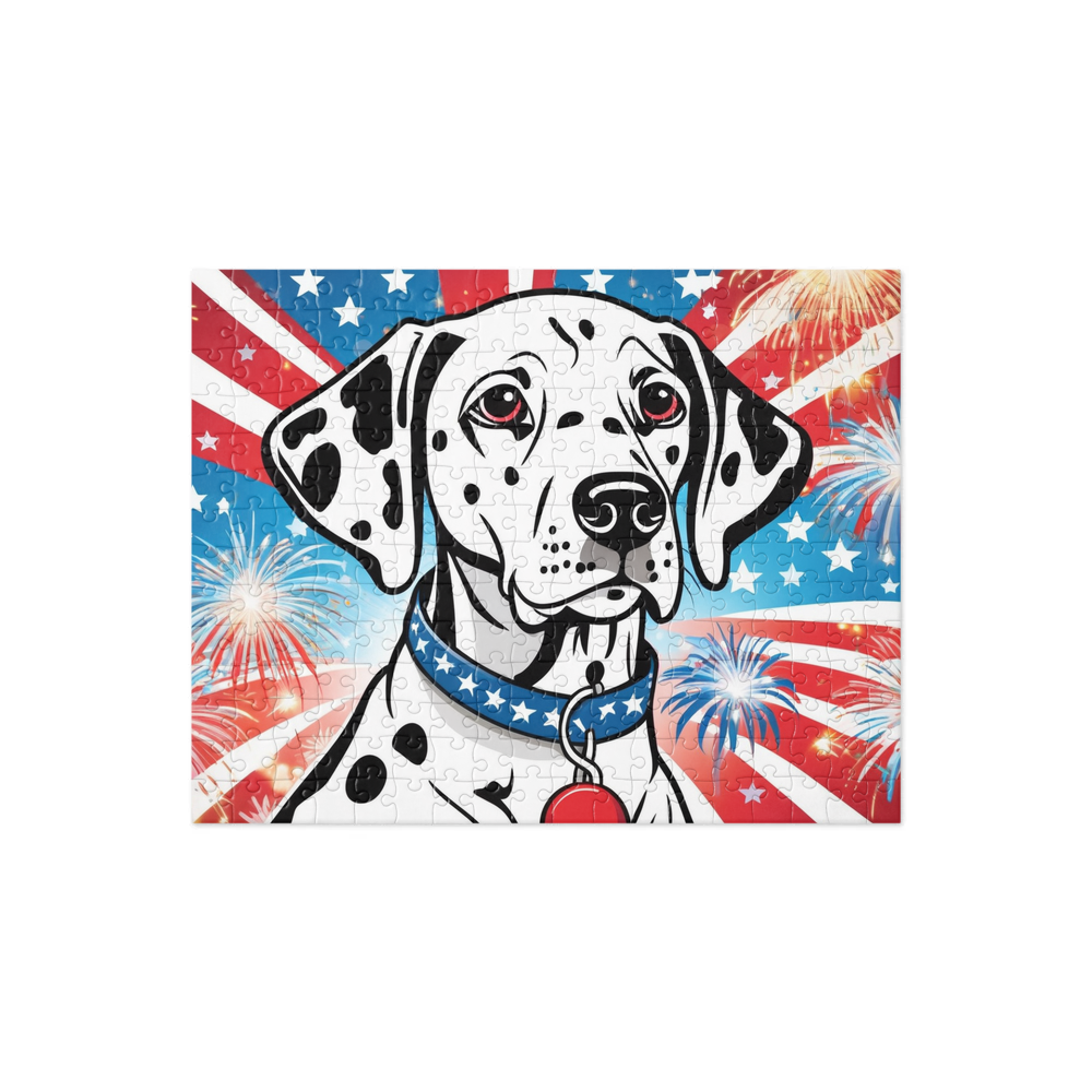 PugMug Custom Dalmatian Jigsaw Puzzle
