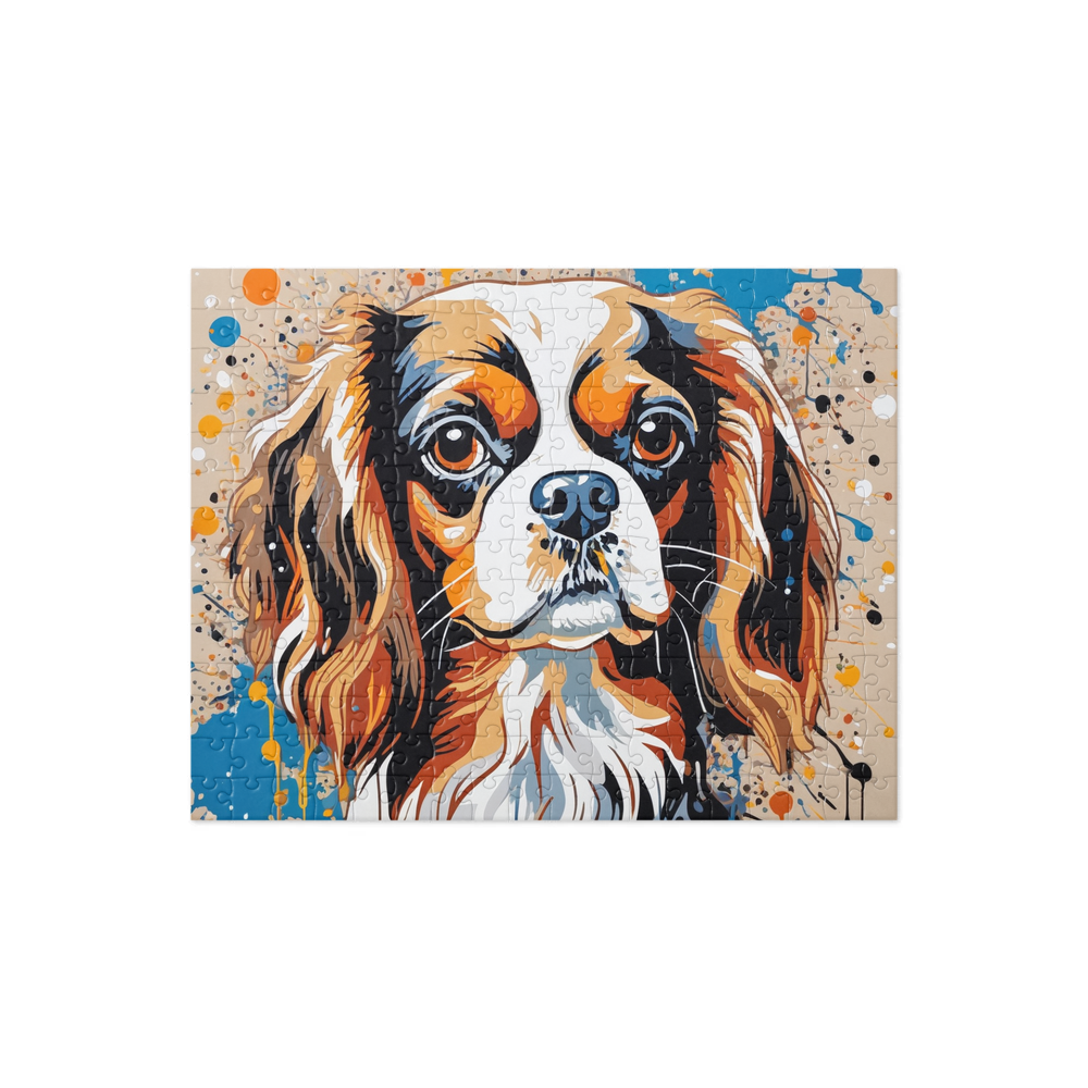 PugMug Custom Cavalier King Charles Spaniel Jigsaw Puzzle