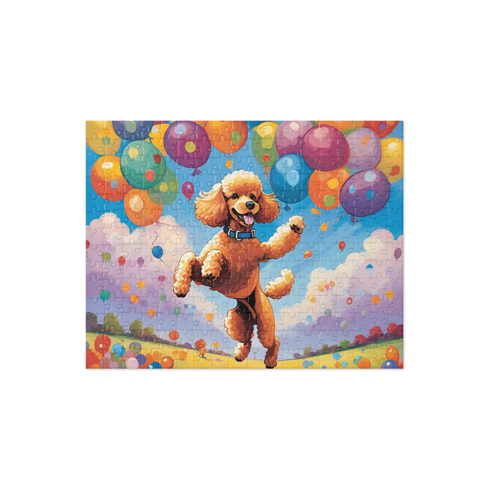 PugMug Custom Tan Poodle Jigsaw Puzzle