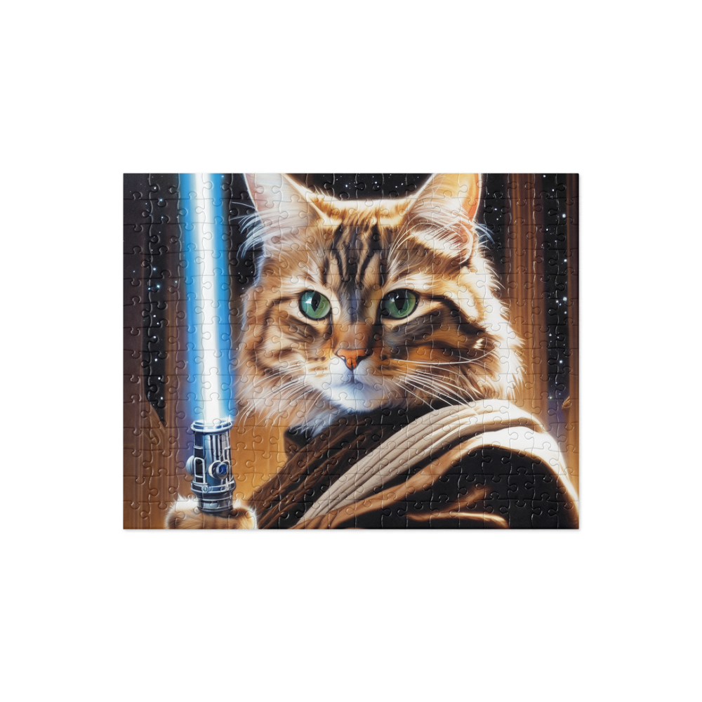 PugMug Custom Tabby Companion Cat Jigsaw Puzzle