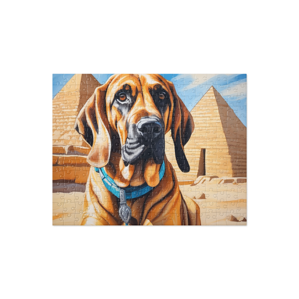 PugMug Custom Bloodhound Jigsaw Puzzle