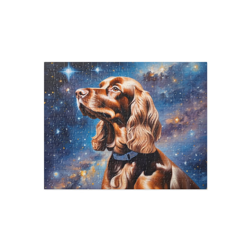 PugMug Custom English Cocker Spaniel Jigsaw Puzzle