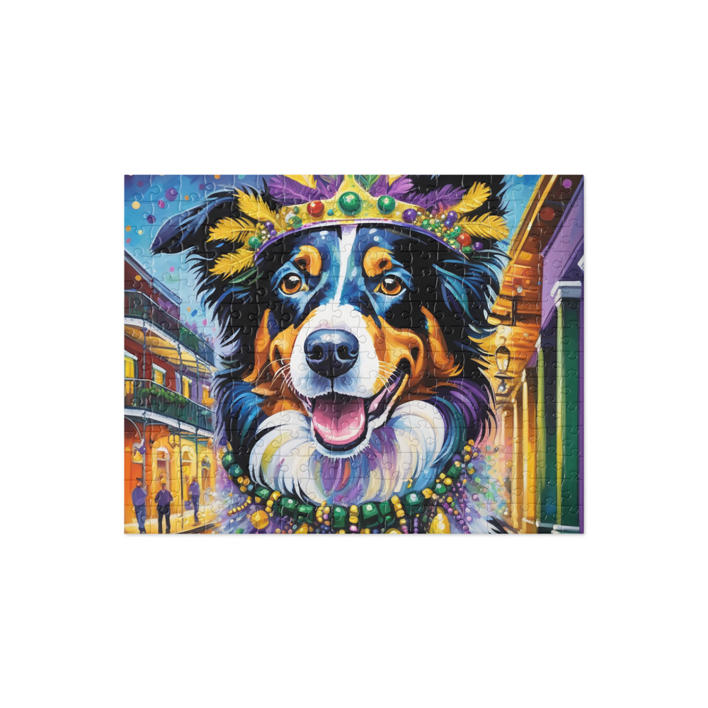 PugMug Custom Border Collie Jigsaw Puzzle