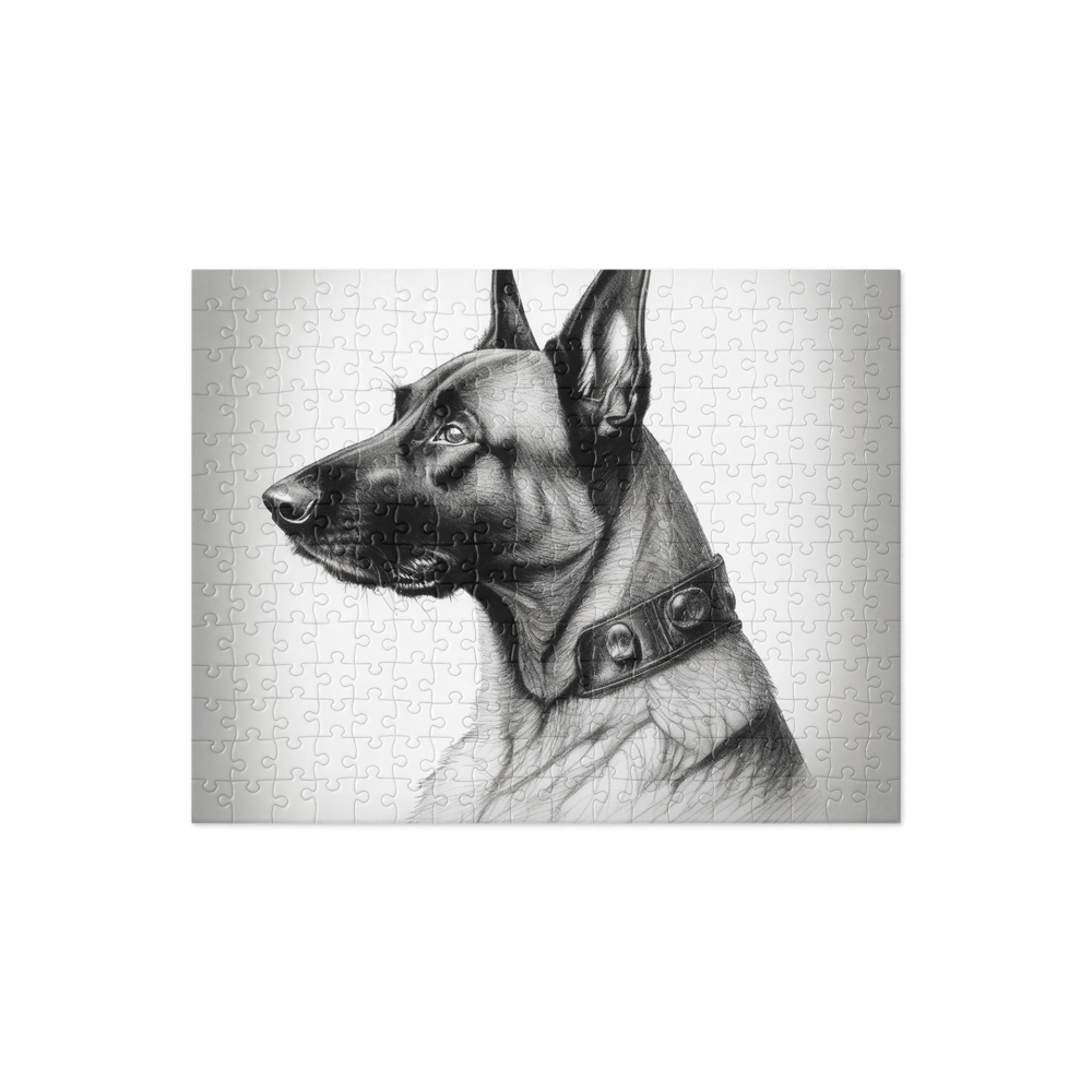 PugMug Custom Belgian Malinois Jigsaw Puzzle
