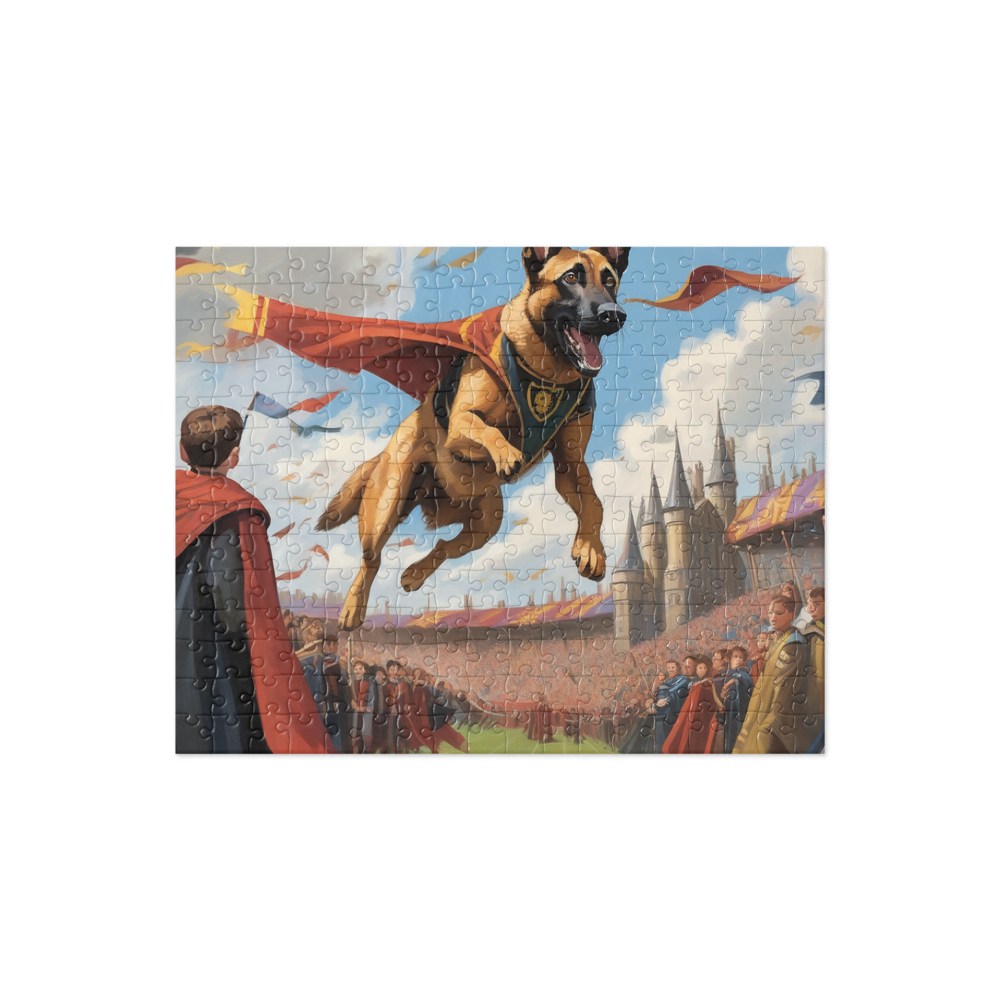 PugMug Custom Belgian Malinois Jigsaw Puzzle