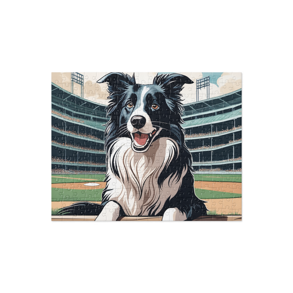 PugMug Custom Border Collie Jigsaw Puzzle