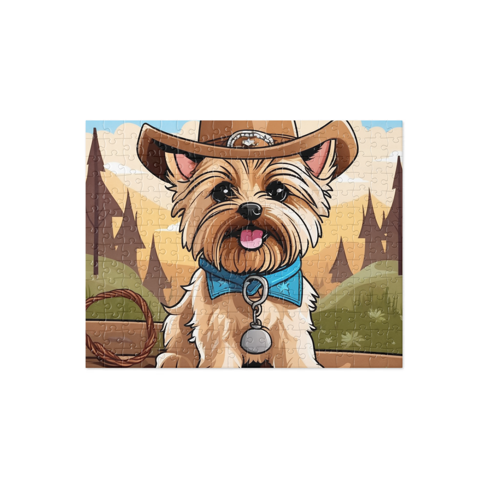 PugMug Custom Cairn Terrier Jigsaw Puzzle