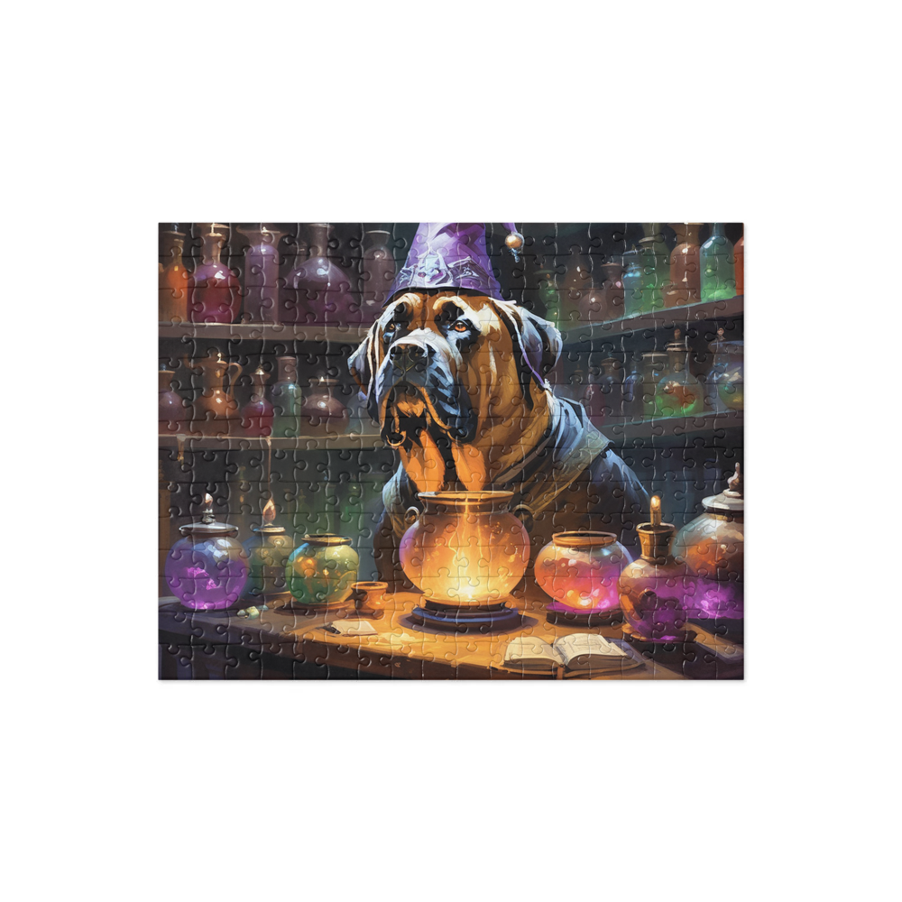PugMug Custom Mastiff Jigsaw Puzzle