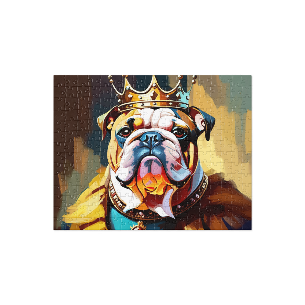 PugMug Custom Bulldog Jigsaw Puzzle