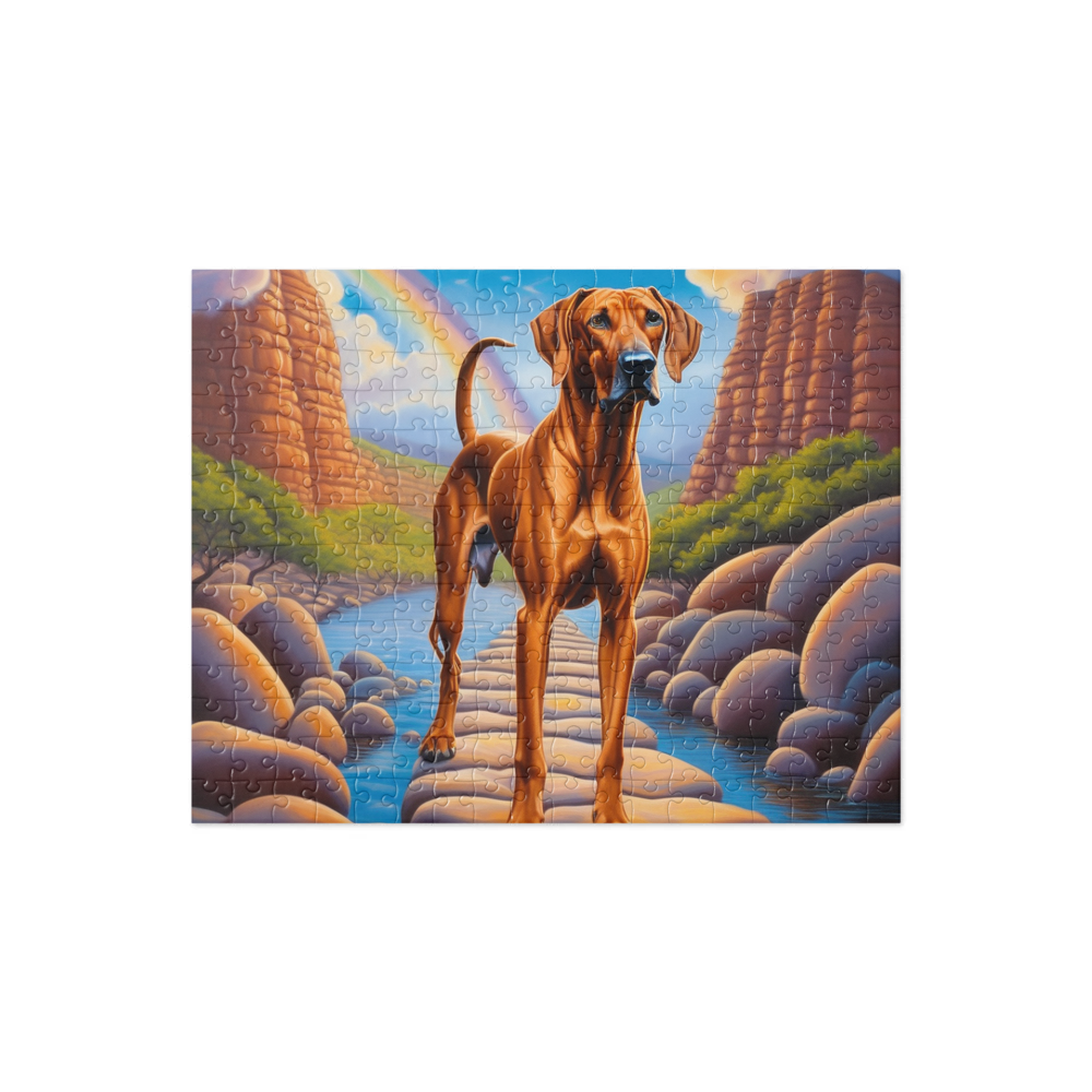 PugMug Custom Rhodesian Ridgeback Jigsaw Puzzle