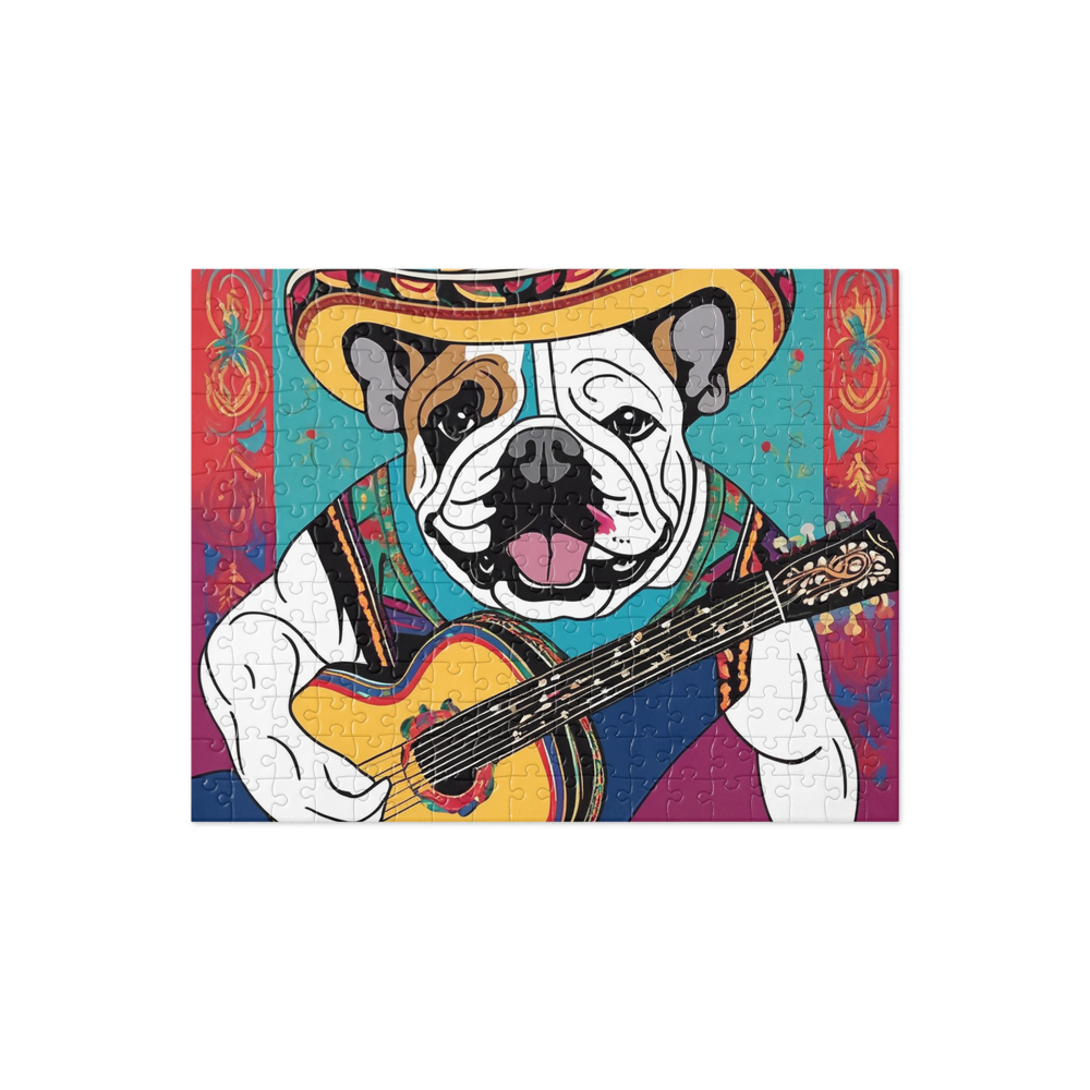 PugMug Custom Bulldog Jigsaw Puzzle