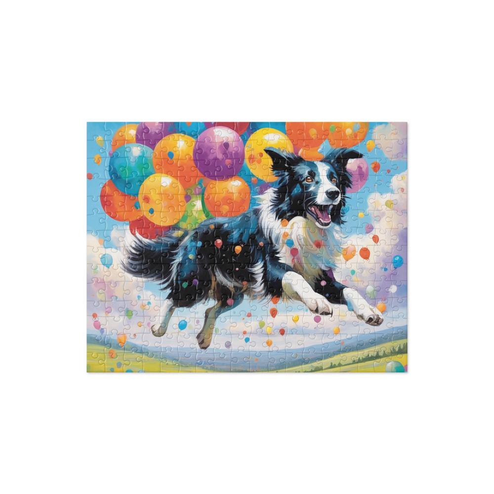 PugMug Custom Border Collie Jigsaw Puzzle