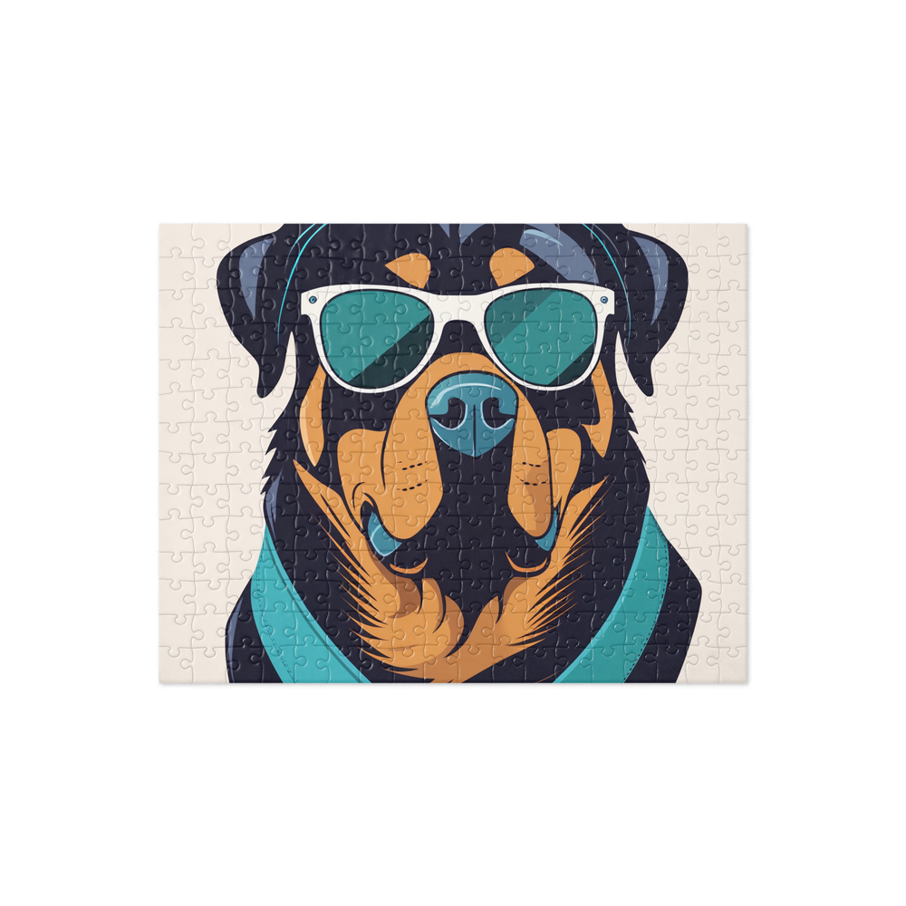 PugMug Custom Rottweiler Jigsaw Puzzle