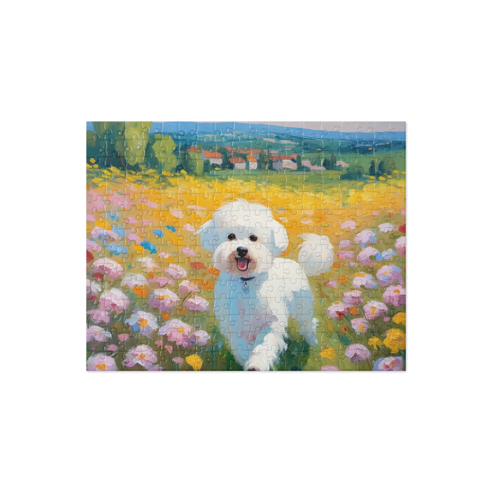 PugMug Custom Bichons Frise Jigsaw Puzzle
