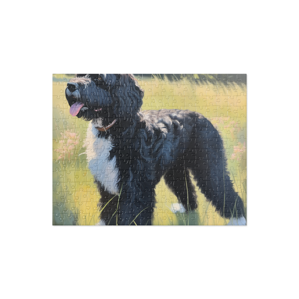 PugMug Custom Portuguese Water Dog Jigsaw Puzzle