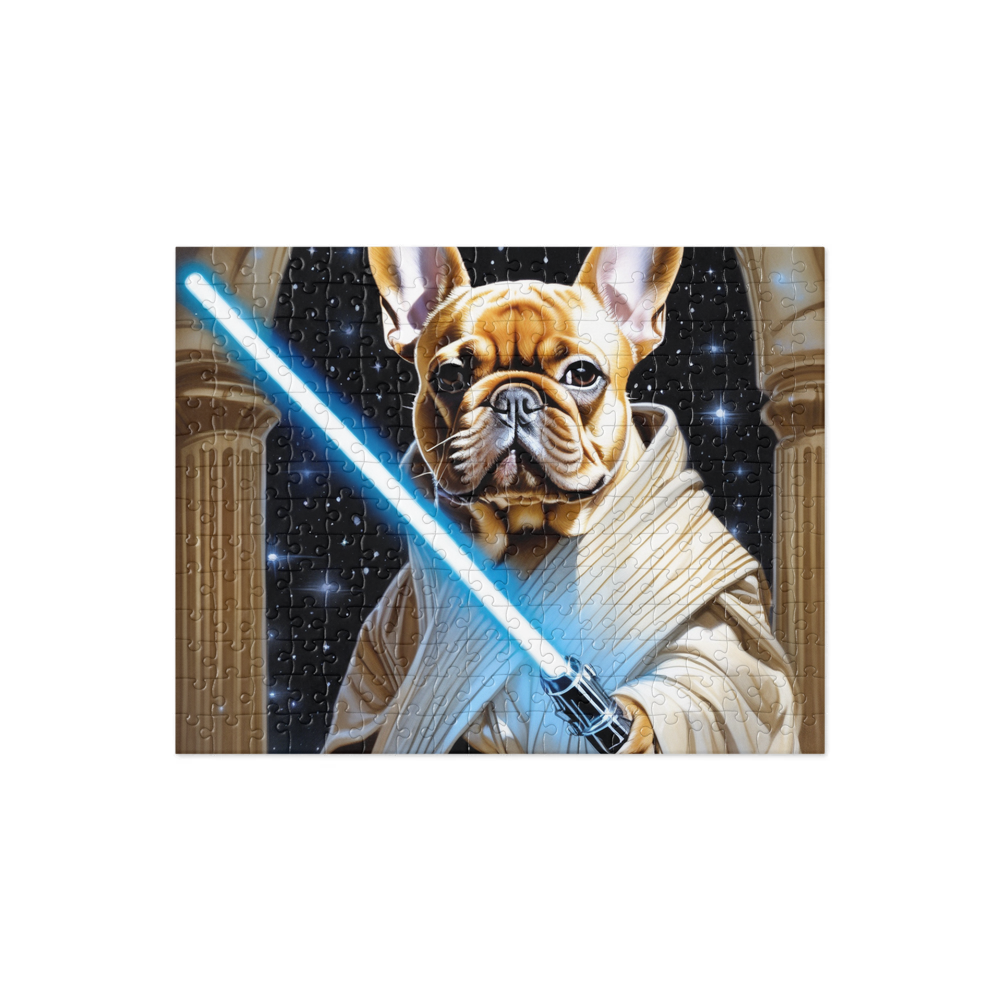 PugMug Custom Tan French Bulldog Jigsaw Puzzle