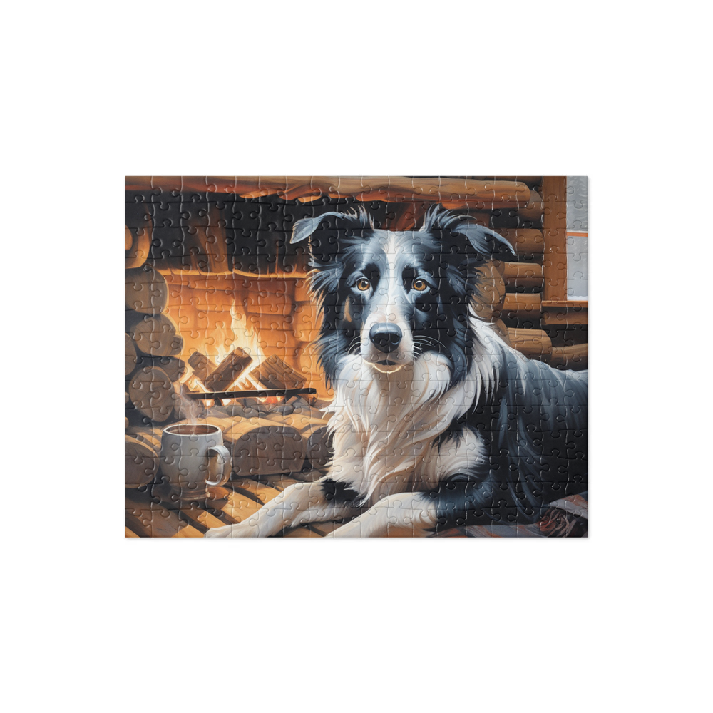 PugMug Custom Border Collie Jigsaw Puzzle