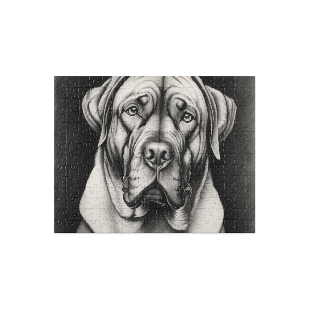 PugMug Custom Mastiff Jigsaw Puzzle