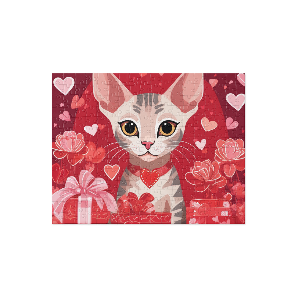 PugMug Custom Tabby Sphynx Cat Jigsaw Puzzle
