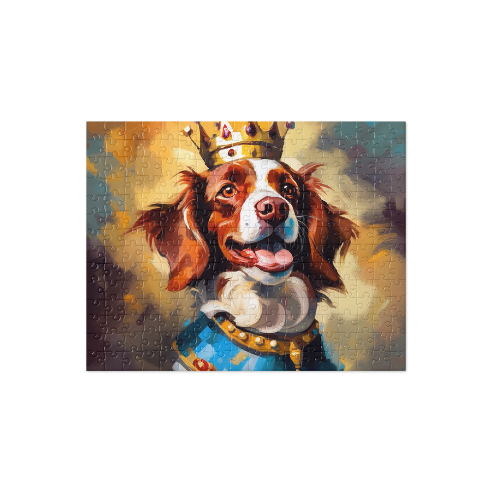 PugMug Custom Brittany Dog Jigsaw Puzzle