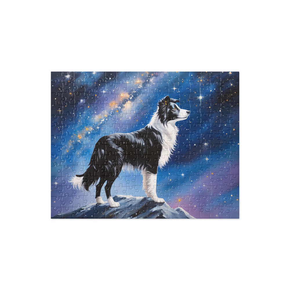PugMug Custom Border Collie Jigsaw Puzzle