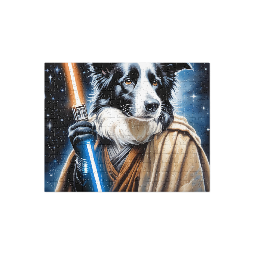 PugMug Custom Border Collie Jigsaw Puzzle