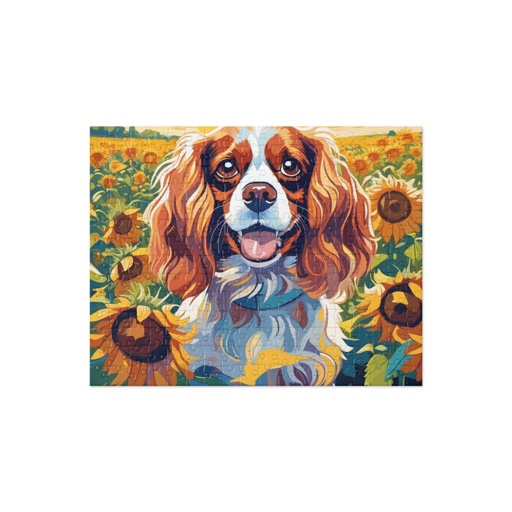 PugMug Custom Cavalier King Charles Spaniel Jigsaw Puzzle