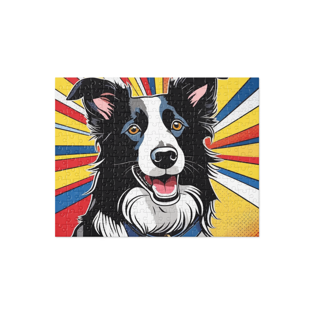 PugMug Custom Border Collie Jigsaw Puzzle