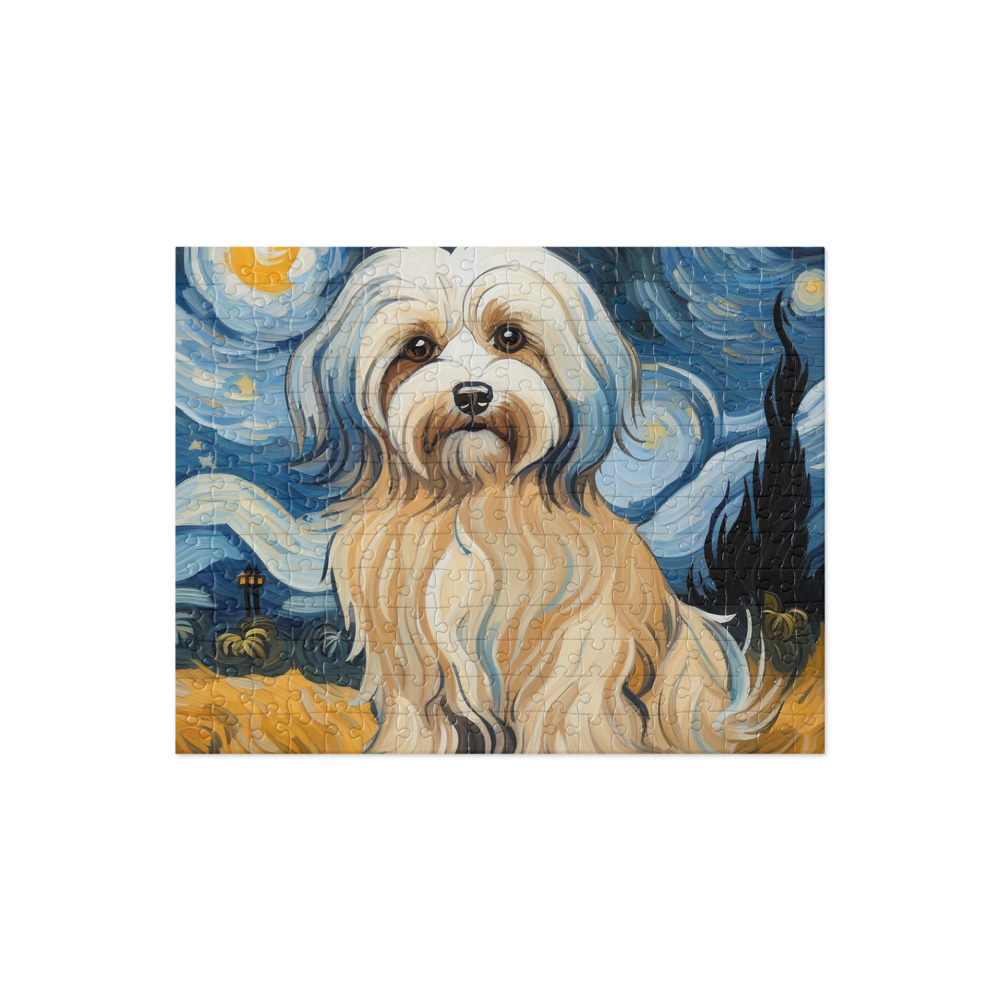 PugMug Custom Tan Havanese Dog Jigsaw Puzzle