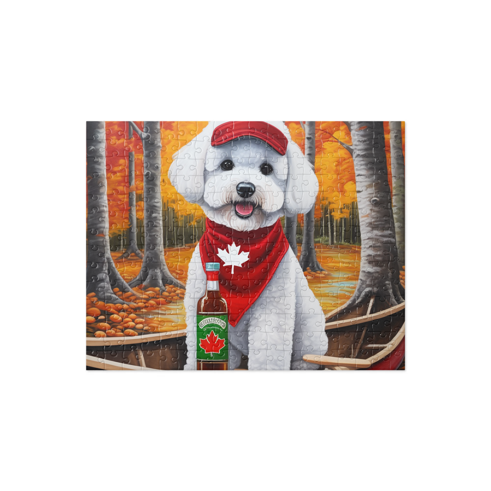 PugMug Custom Bichons Frise Jigsaw Puzzle